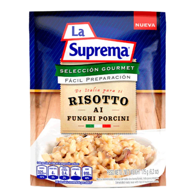 RISOTTO FUNGHI PORCINI LA SUPREMA 175 GR