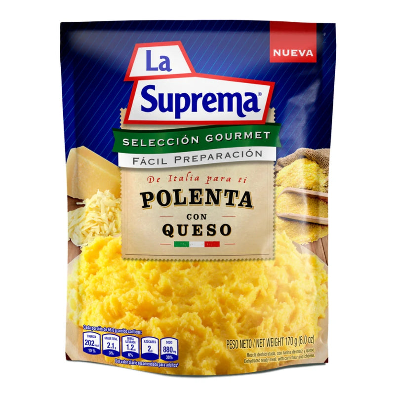 POLENTA CON QUESO LA SUPREMA 170 GR