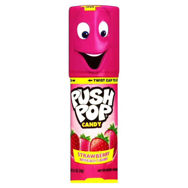 PUSH POP DE FRESA 1 UND