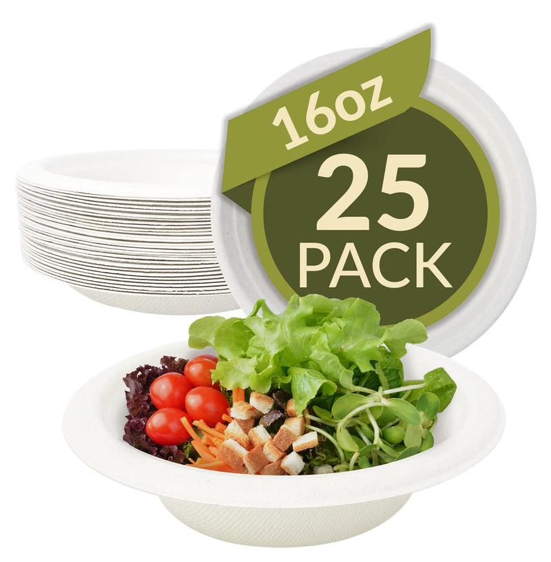 BOWL COMPOSTABLE 12 OZ UNIVERDE 25 UND