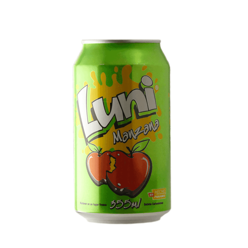 SODA MANZANA LUNI LATA 355 ML