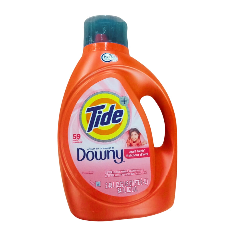 DETERGENTE LIQUIDO TOQUE DE DOWNY TIDE 84 OZ