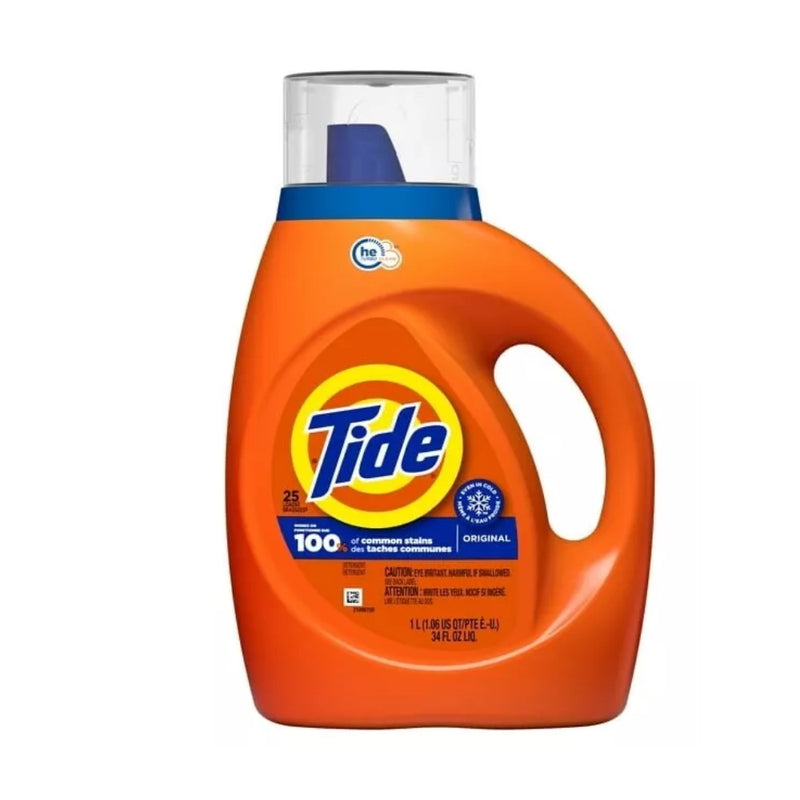 DETERGENTE LIQUIDO ORIGINAL TIDE 34 OZ