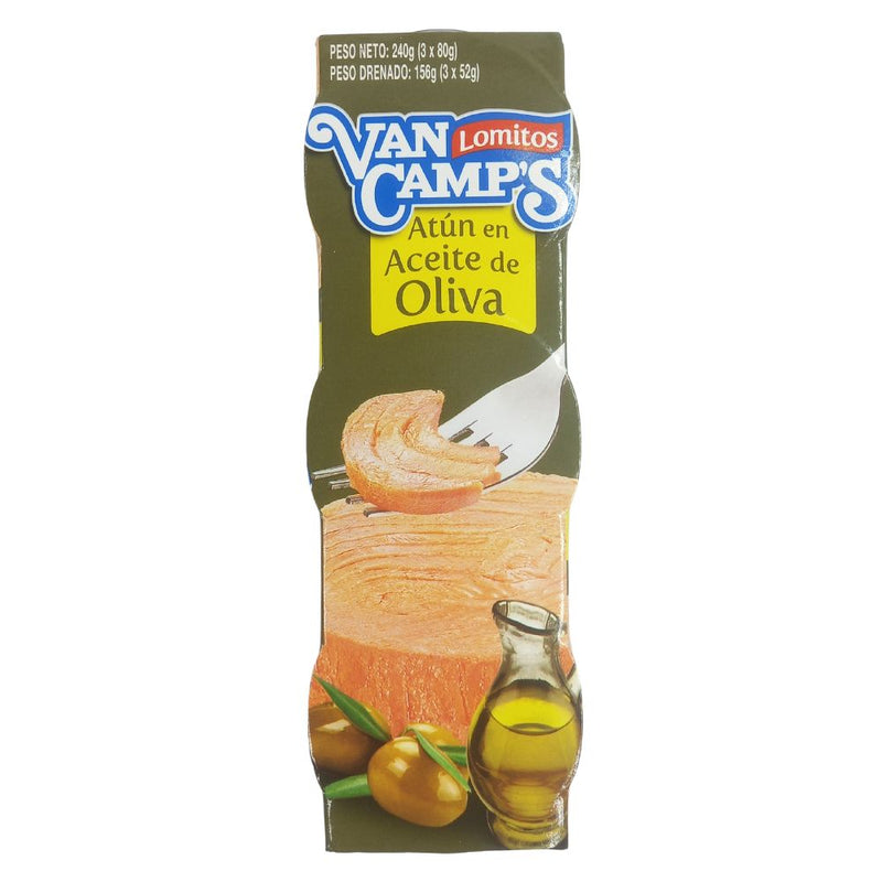 ATUN EN ACEITE DE OLIVA VAN CAMPS 3 PACK