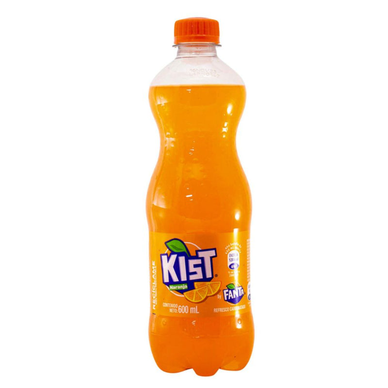 SODA NARANJA KIST 600 ML