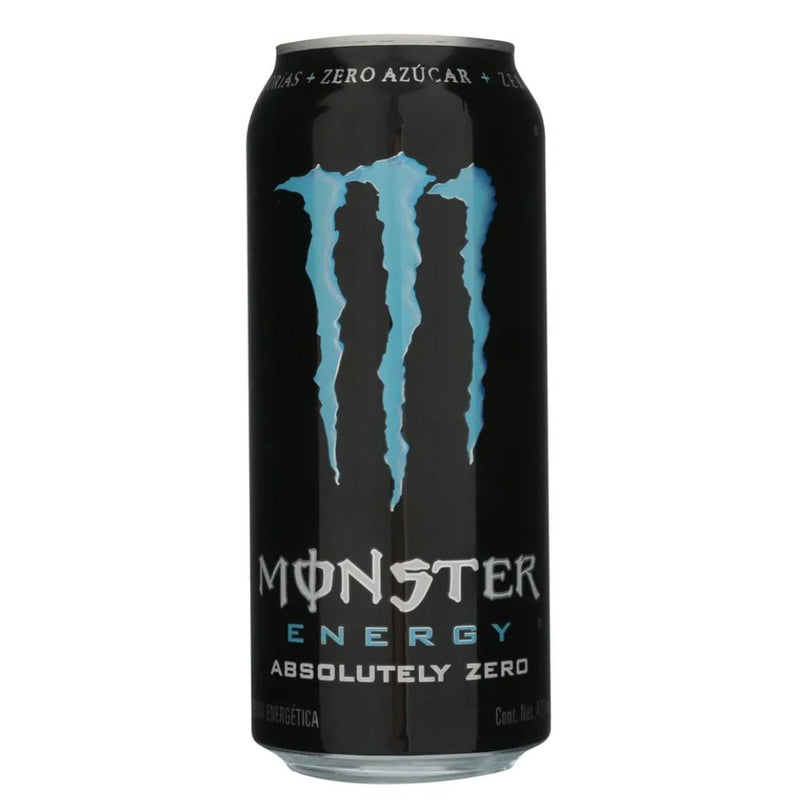 BEBIDA ENERGIZANTE ABSOLUTELY ZERO MONSTER ENERGY 473 ML