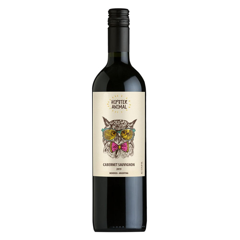 VINO TINTO CABERNET SAUVIGNON HIPSTER ANIMAL 750 ML