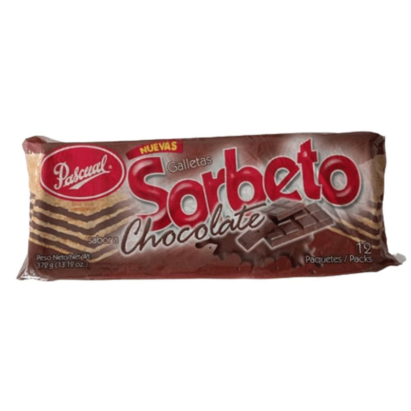 GALLETA SORBETO CHOCOLATE PASCUAL 372 GR