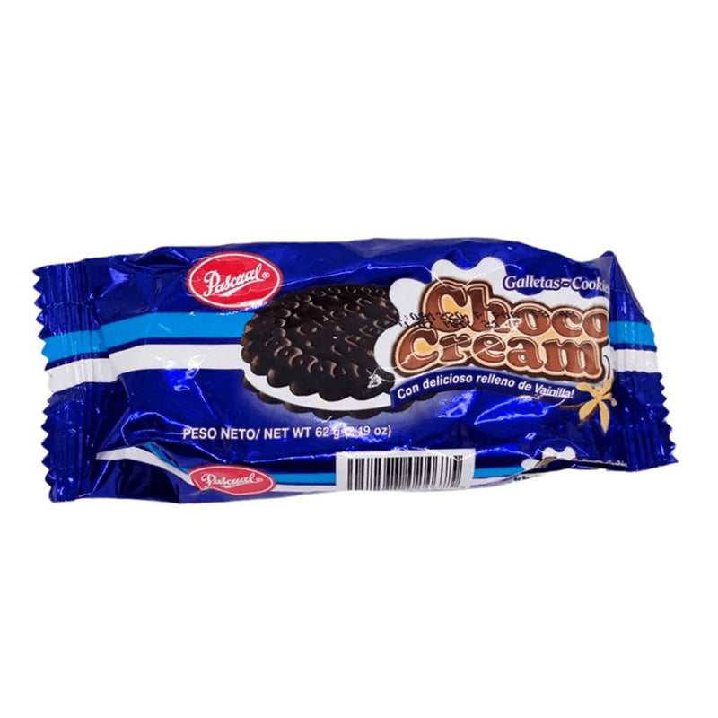 GALLETA CHOCOLATE RELLENO DE VAINILLA CHOCO CREAM 62 GR