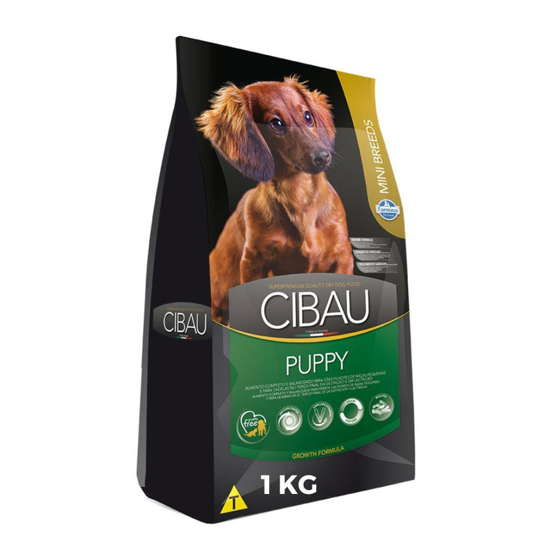 COMIDA PARA PERRO PUPPY CHICKEN CIBAU 1 KG