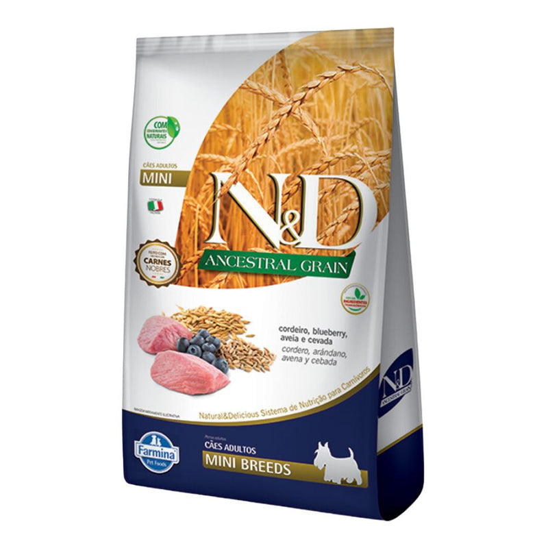 COMIDA PARA PERRO ADULTOS MINI N&D 2.5 KG