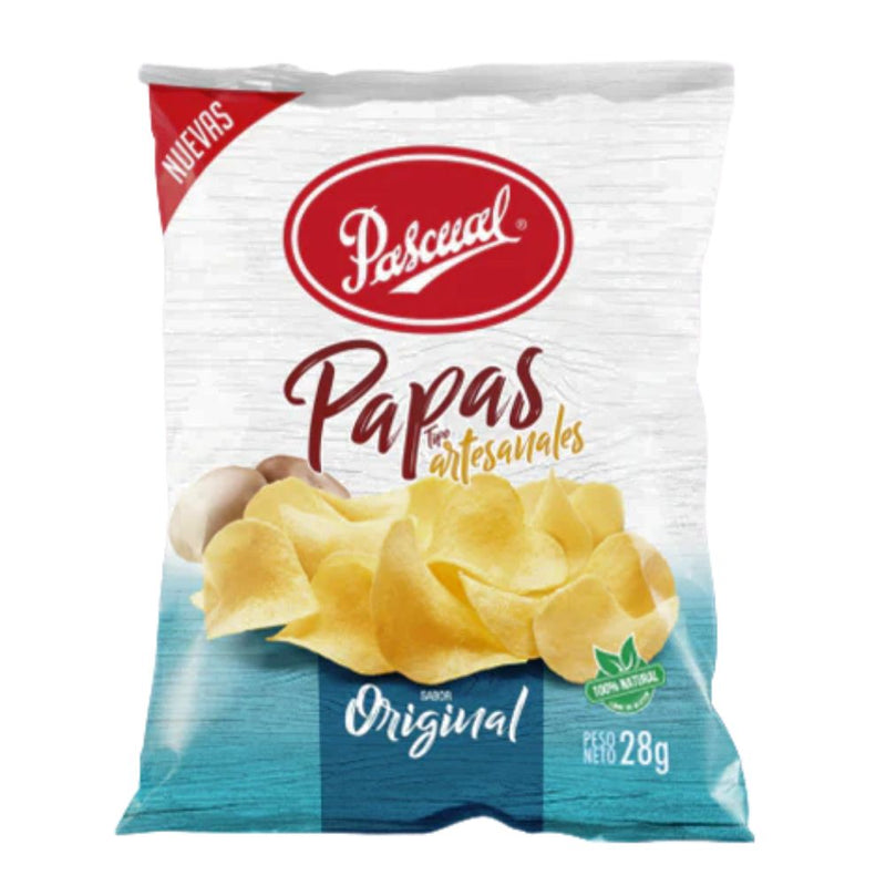 PAPAS ARTESANAL ORIGINAL PASCUAL 28 GR