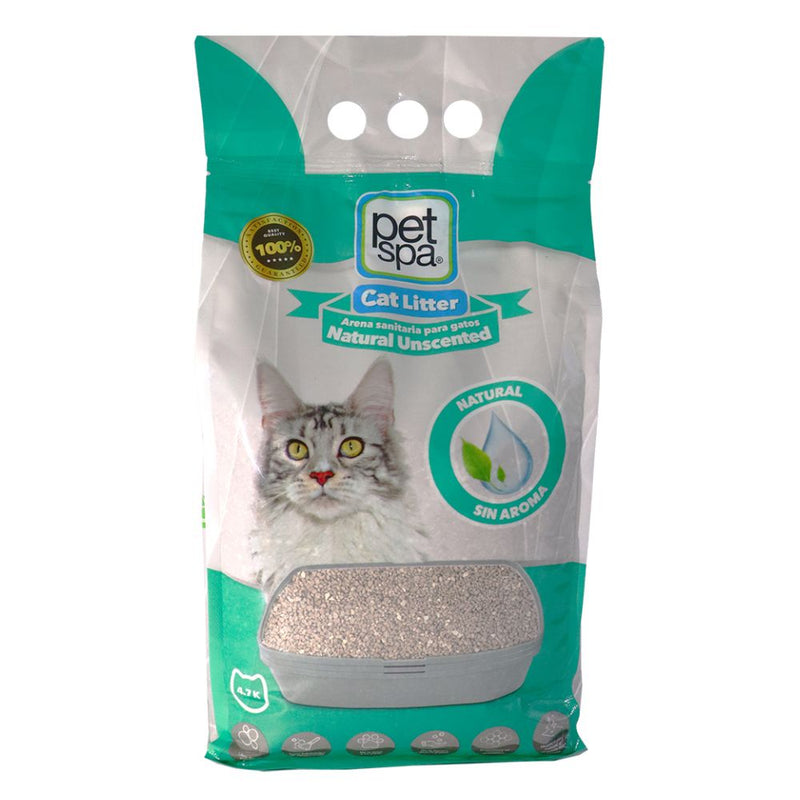 ARENA PARA GATOS NATURAL CAT LITTER 4.7 KG