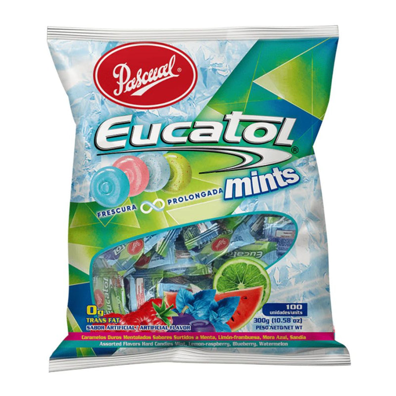 PASTILLAS EUCATOL MINTS PASCUAL 300 GR