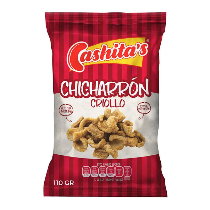 CASHITAS CHICHARRON CRIOLLO 110 GR