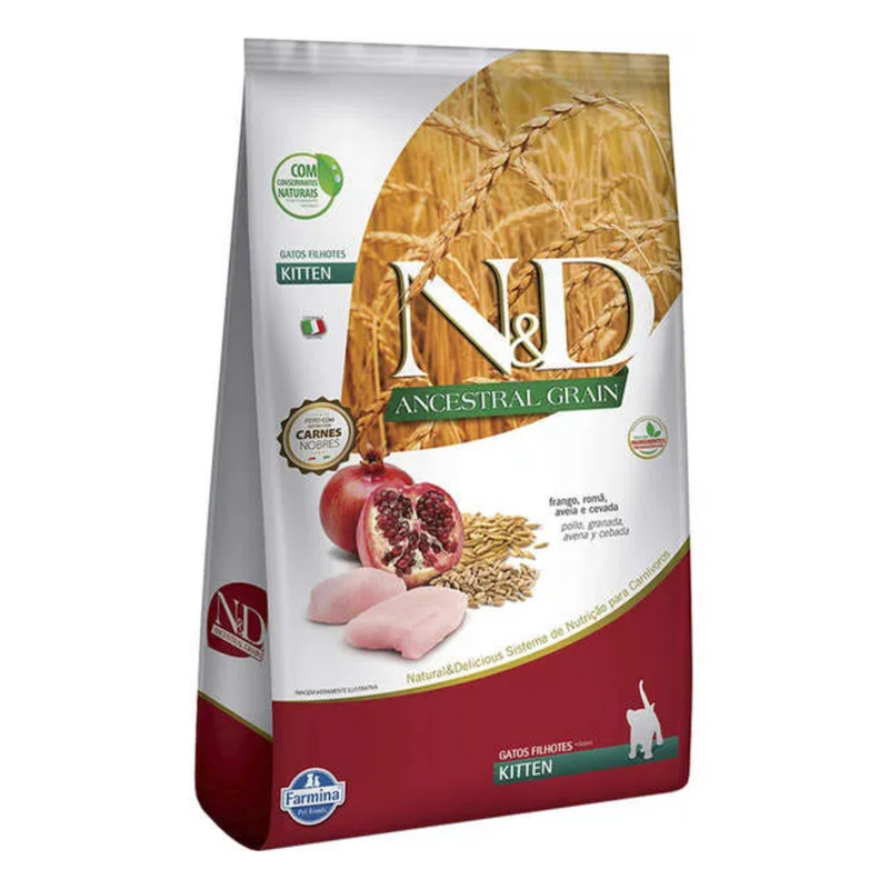 COMIDA PARA GATO KITTEN N&D 7.5 KG