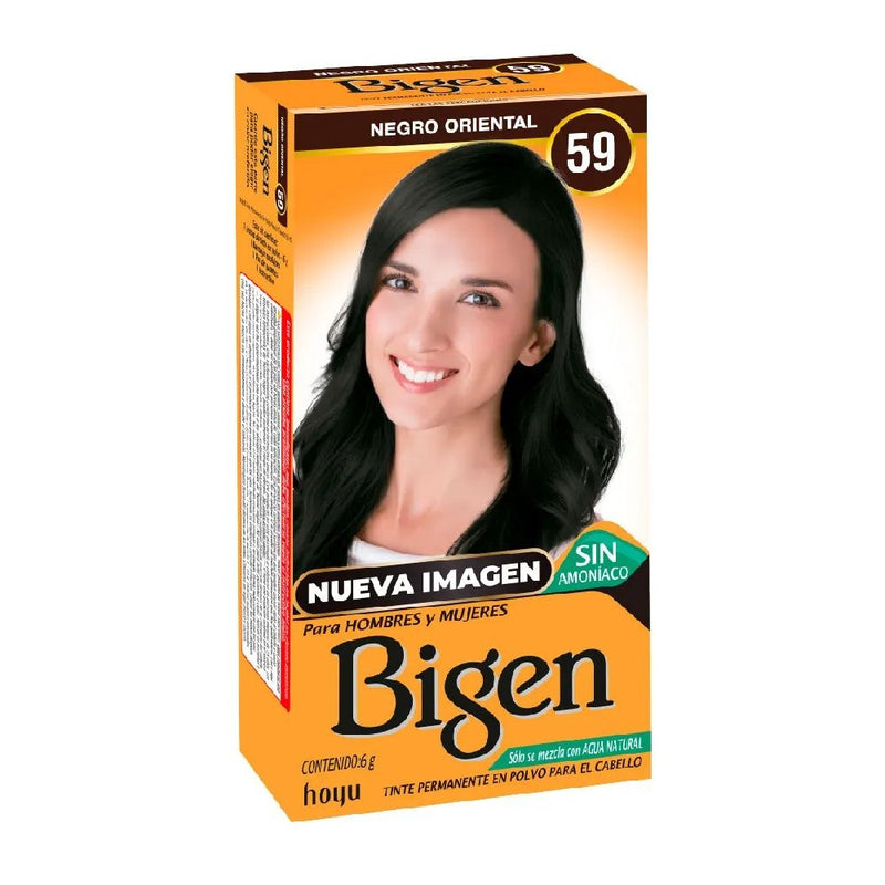 TINTE DE CABELLO COLOR NEGRO ORIENTAL BIGEN 6 GR