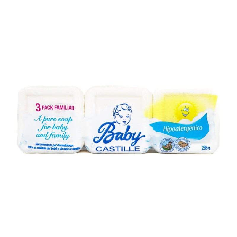 JABON BABY CASTILLE TRIPACK ORIGINAL 285 GR