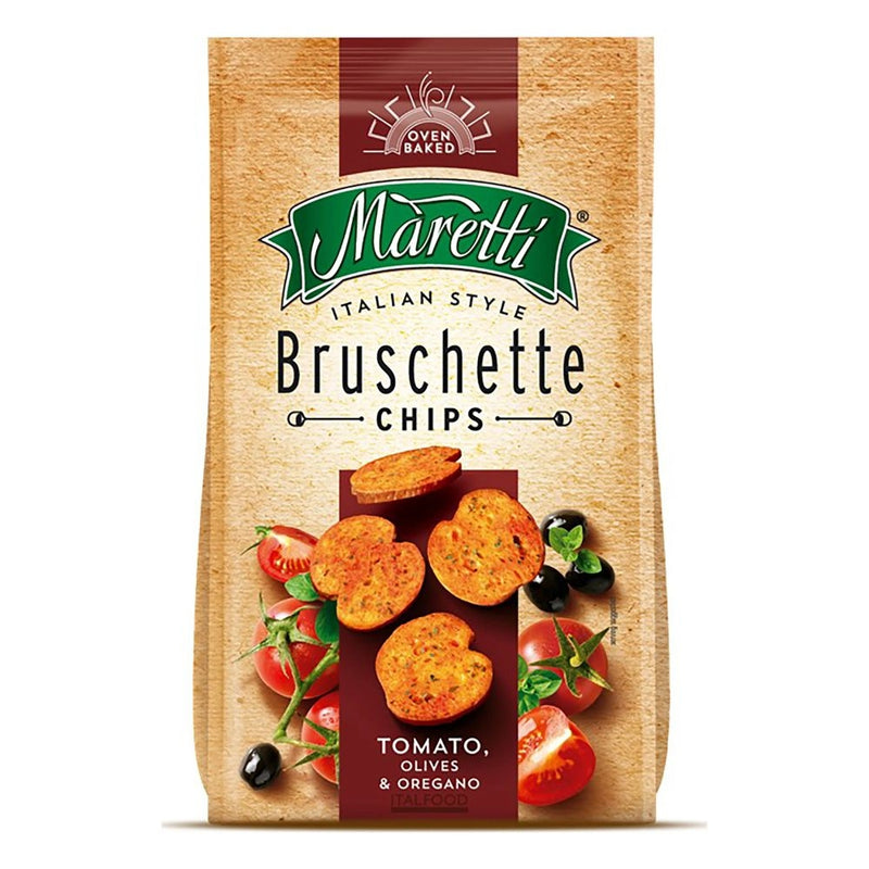 TOSTADITAS MARETTI BRUSCHETTA TOMATE  140 GR