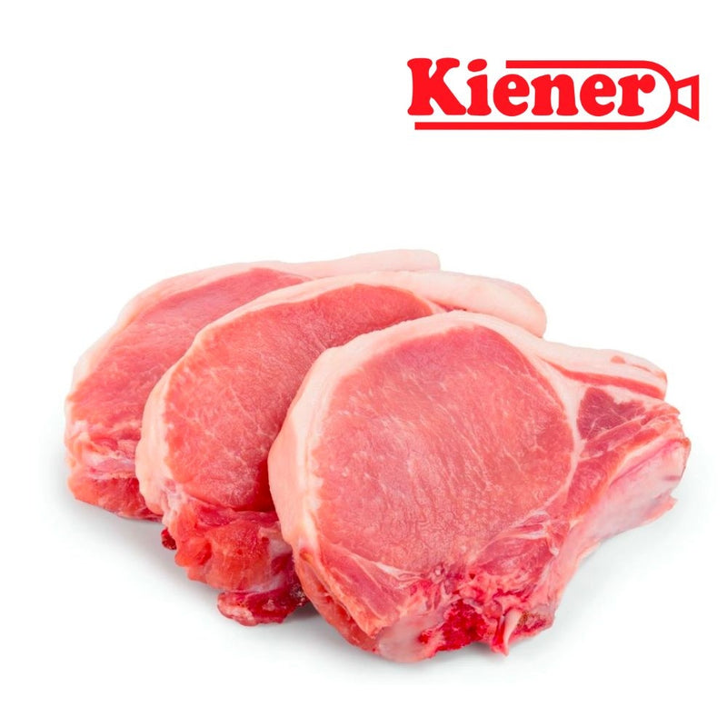 CHULETA DE CERDO FRESCA ESPECIAL KIENER 10 REBANADAS 1.40 KG APROX