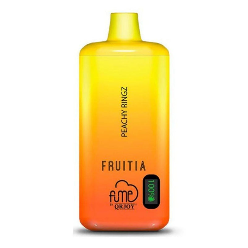 VAPE FUME X FRUITIA PEACHY RINGZ 8000 PUFFS