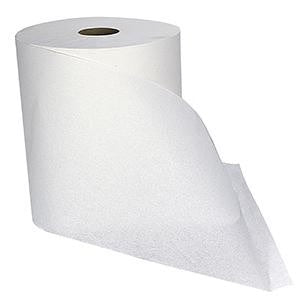 PAPEL TOALLA EN ROLLO BLANCO, 1000 PIES