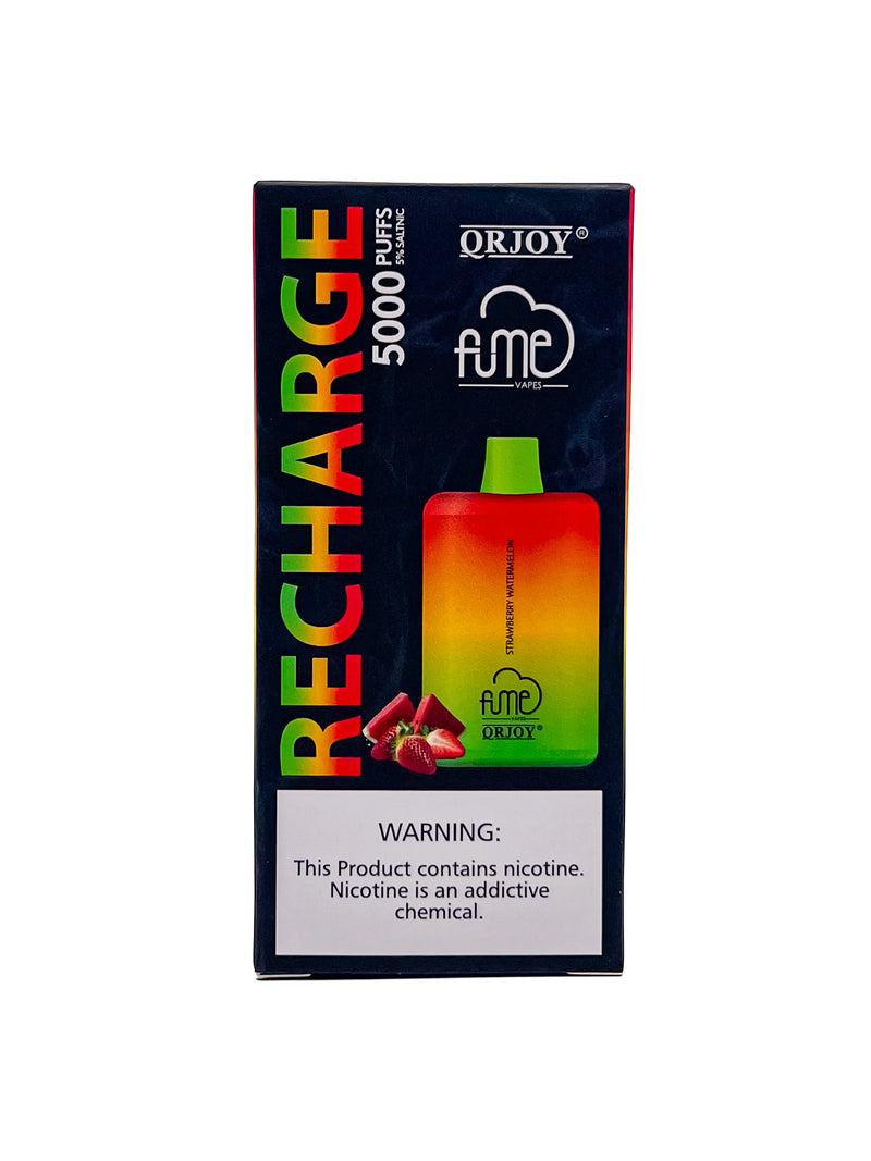 VAPE FUME RECHARGE STRAWBERRY WATERMELON 5000 PUFFS