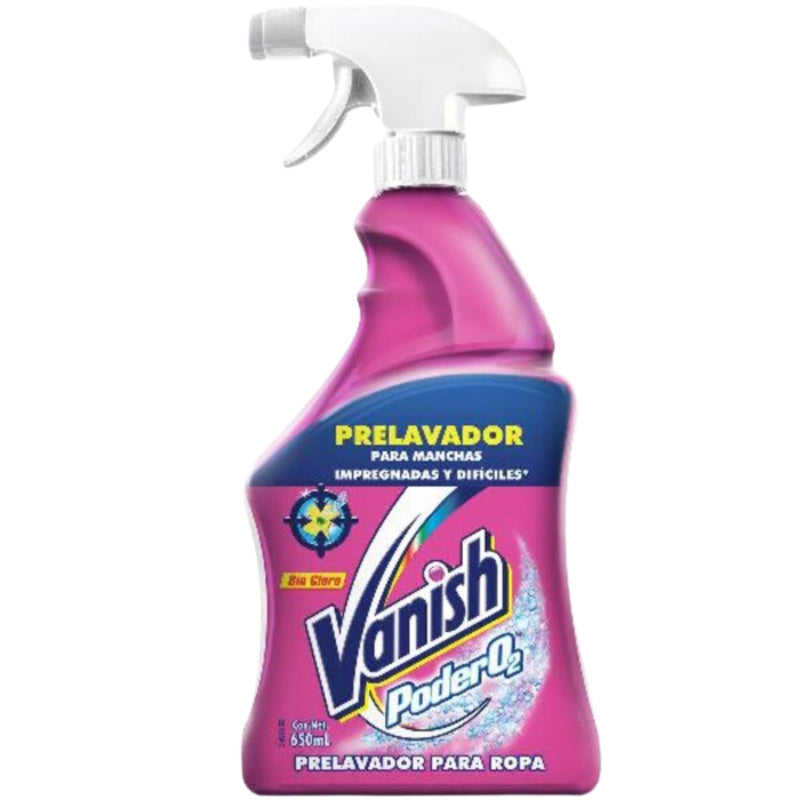 SPRAY PRELAVADO PODER O2 VANISH 650 ML