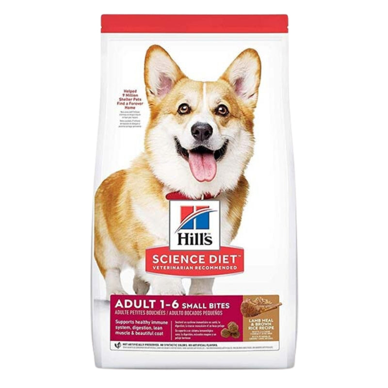 ALIMENTO PARA PERRO ADULTO SMALL BITES 1-6 HILL'S 2 KG