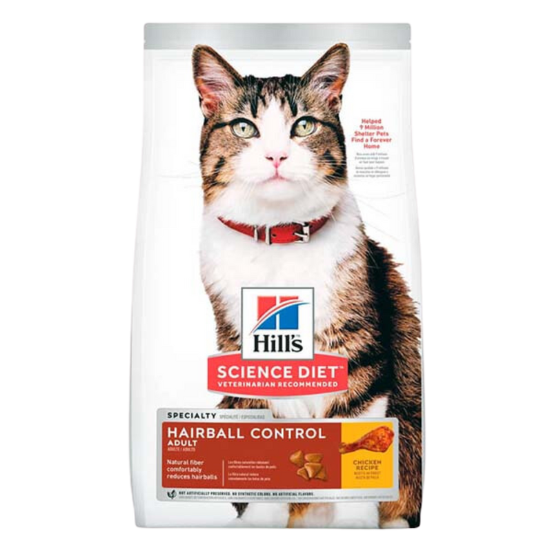 ALIMENTO PARA GATO ADULTO HAIRBALL CONTROL HILL'S  1.6KG