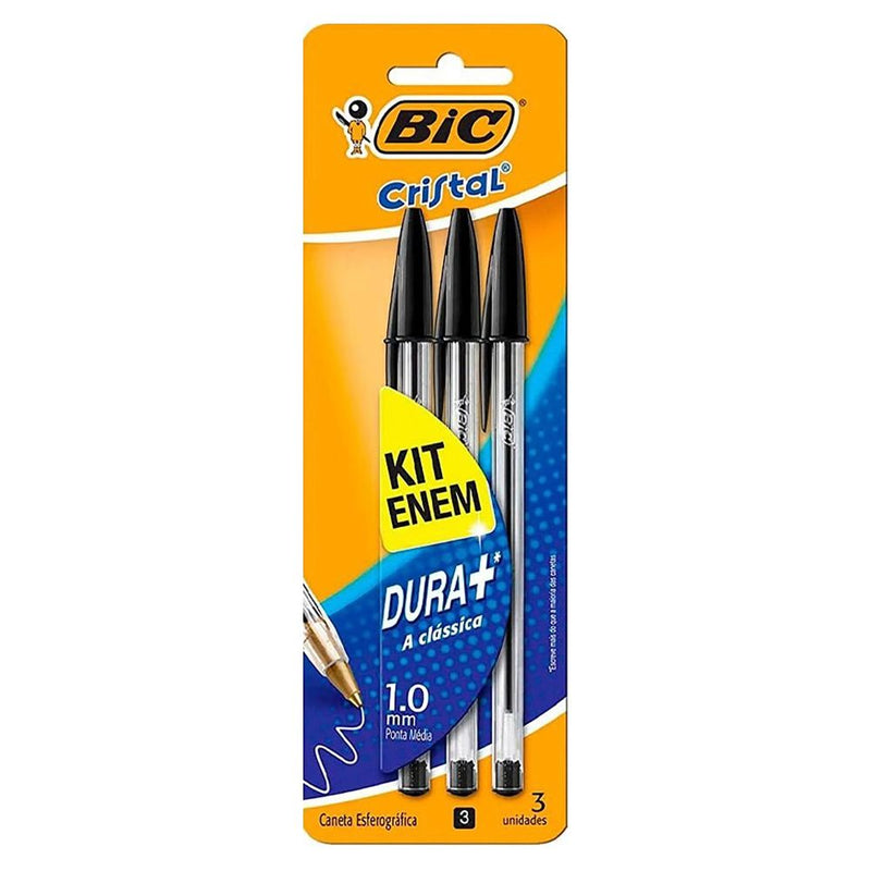 BOLIGRAFO BIC CLASSIC NEGRO 3 UND