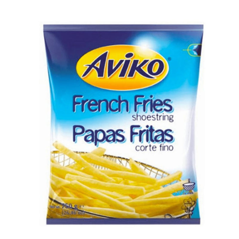 PAPAS FRITAS CORTE FINO AVIKO 750 GR