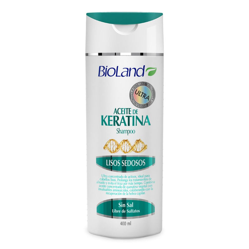 SHAMPOO ACEITE DE KERATINA BIOLAND 400 ML