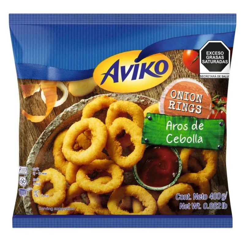 AROS DE CEBOLLA CORTE FINO AVIKO  1000 GR