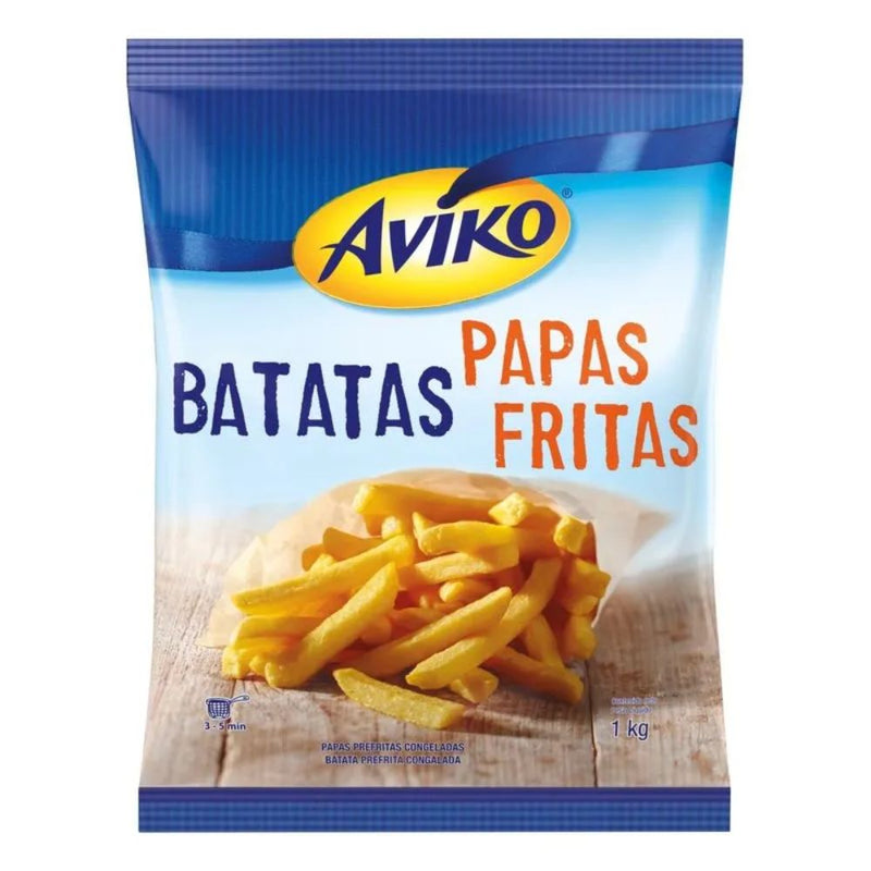 PAPAS FRITAS CORTE GRUESO AVIKO 1 KG