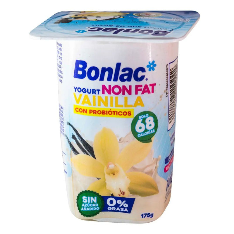 YOGURT NON-FAT VAINILLA BONLAC 175 GR