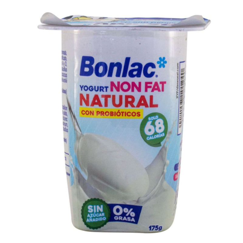 YOGURT NON-FAT  NATURAL BONLAC 175 GR