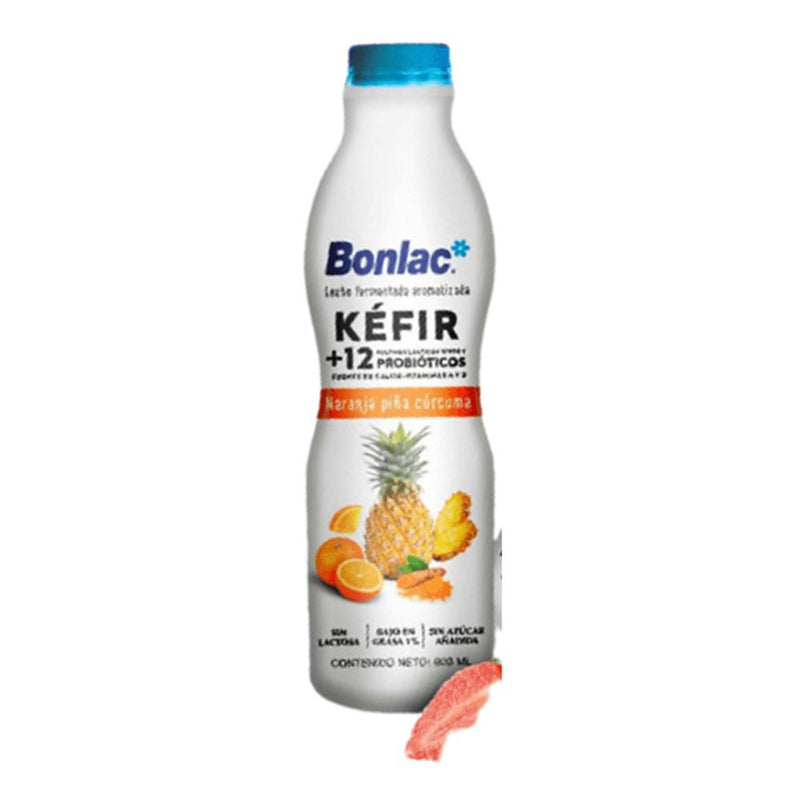 YOGURT KEFIR NARANJA PIÑA CURCUMA BONLAC 800 ML