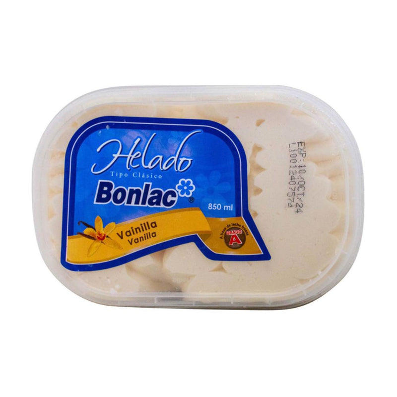 HELADO VAINILLA BONLAC 850 ML