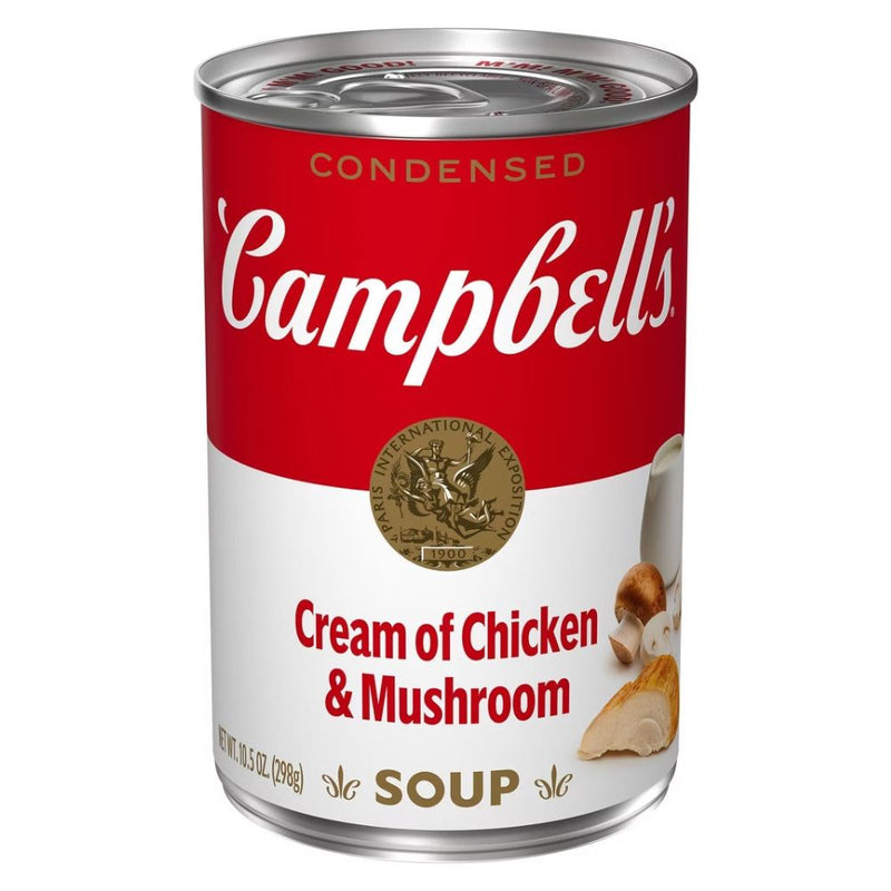 CREMA DE HONGOS Y POLLO CAMPBELLS 10 OZ