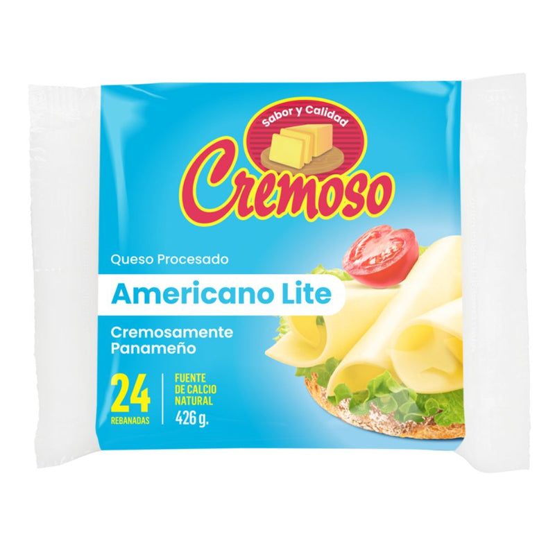 QUESO LITE CREMOSO 24 REBANADAS