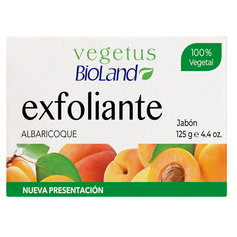 JABON DE BAÑO EN BARRA EXFOLIANTE BIOLAND 125 GR