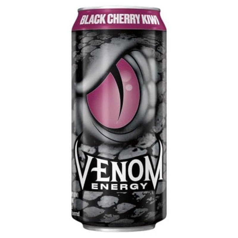 BEBIDA ENERGIZANTE BLACK CHERRY KIWI VENOM 16 OZ