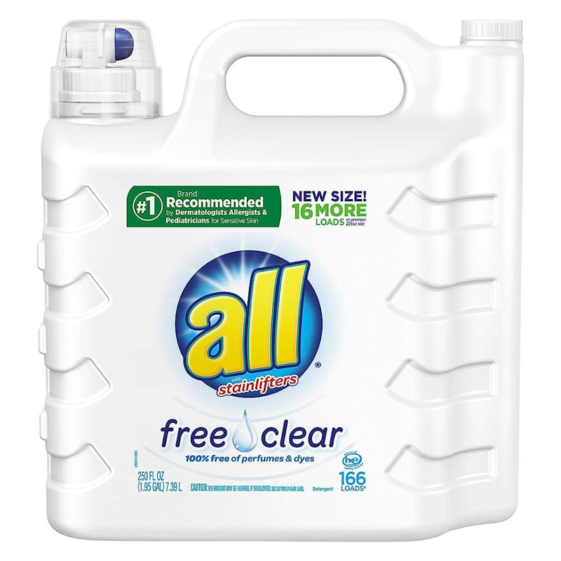 DETERGENTE ALL FREE CLEAR 1.95 GL