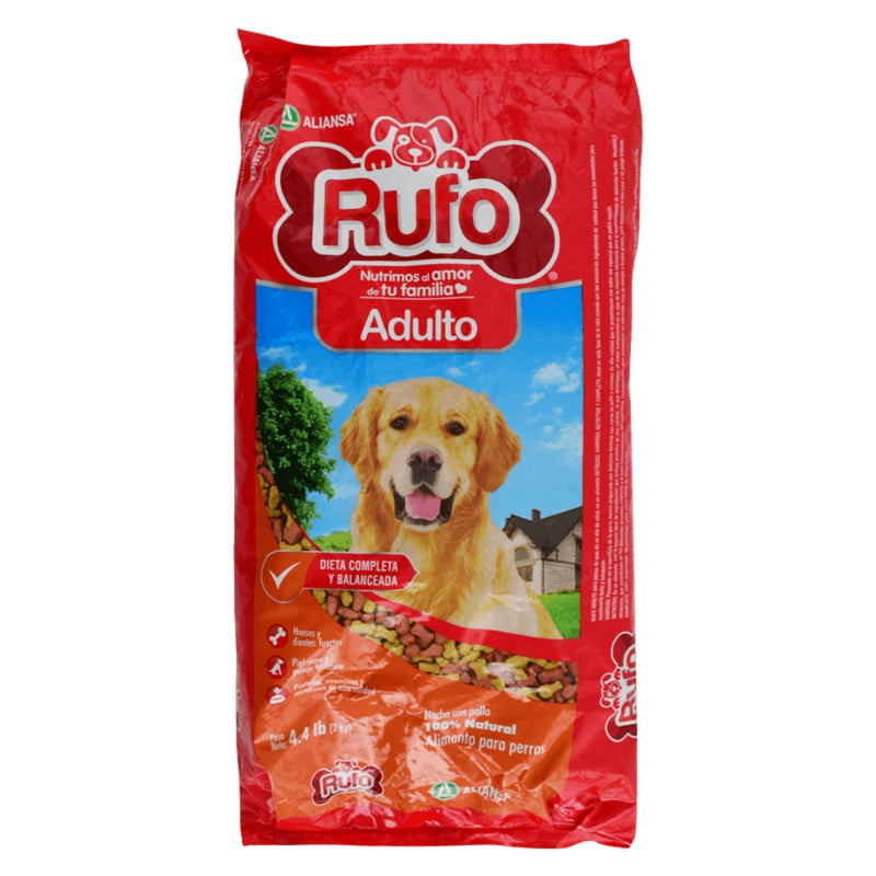 ALIMENTO PARA PERRO ADULTO RUFO 4.4 Lb