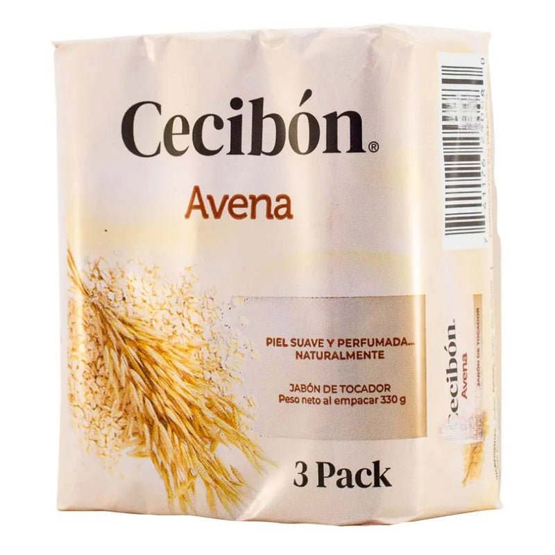 JABON AVENA EN BARRA CECIBON 330 GR