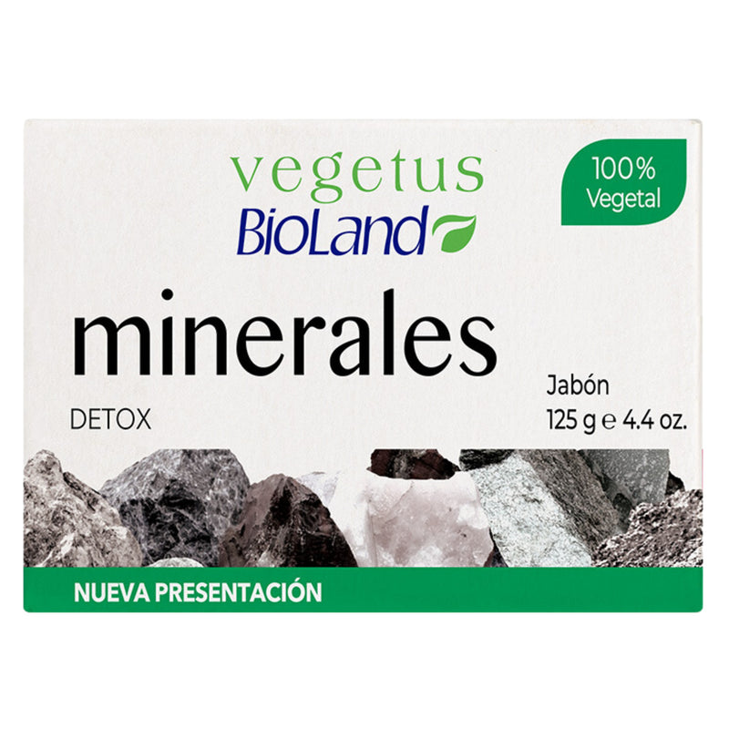 JABON DE BAÑO EN BARRA MINERALES VOLCANICOS BIOLAND 125 GR