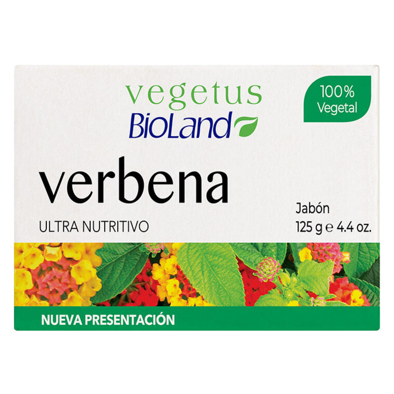 JABON DE BAÑO EN BARRA VERBENA BIOLAND 125 GR