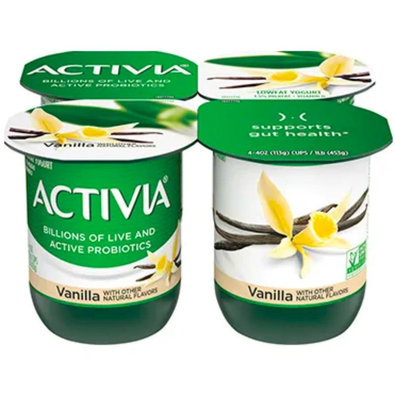 YOGURT DE VAINILLA ACTIVIA 16 OZ 4 PACK