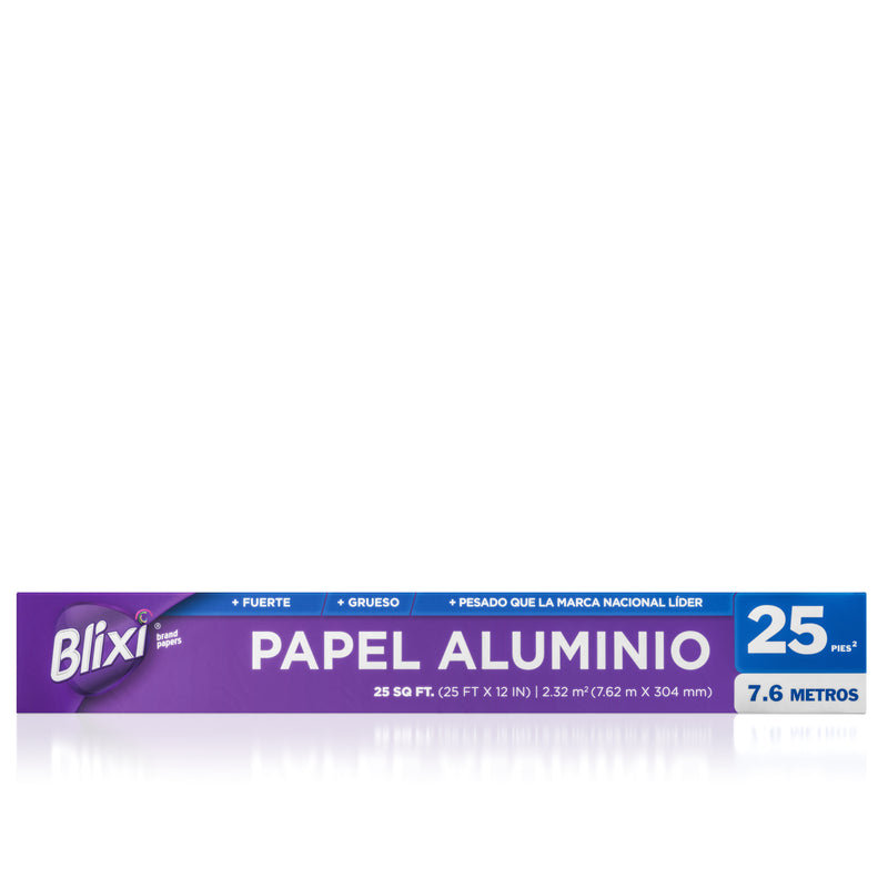 PAPEL ALUMINIO BLIXI 25 FT